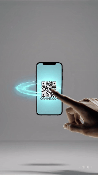 QR Code on iPhone